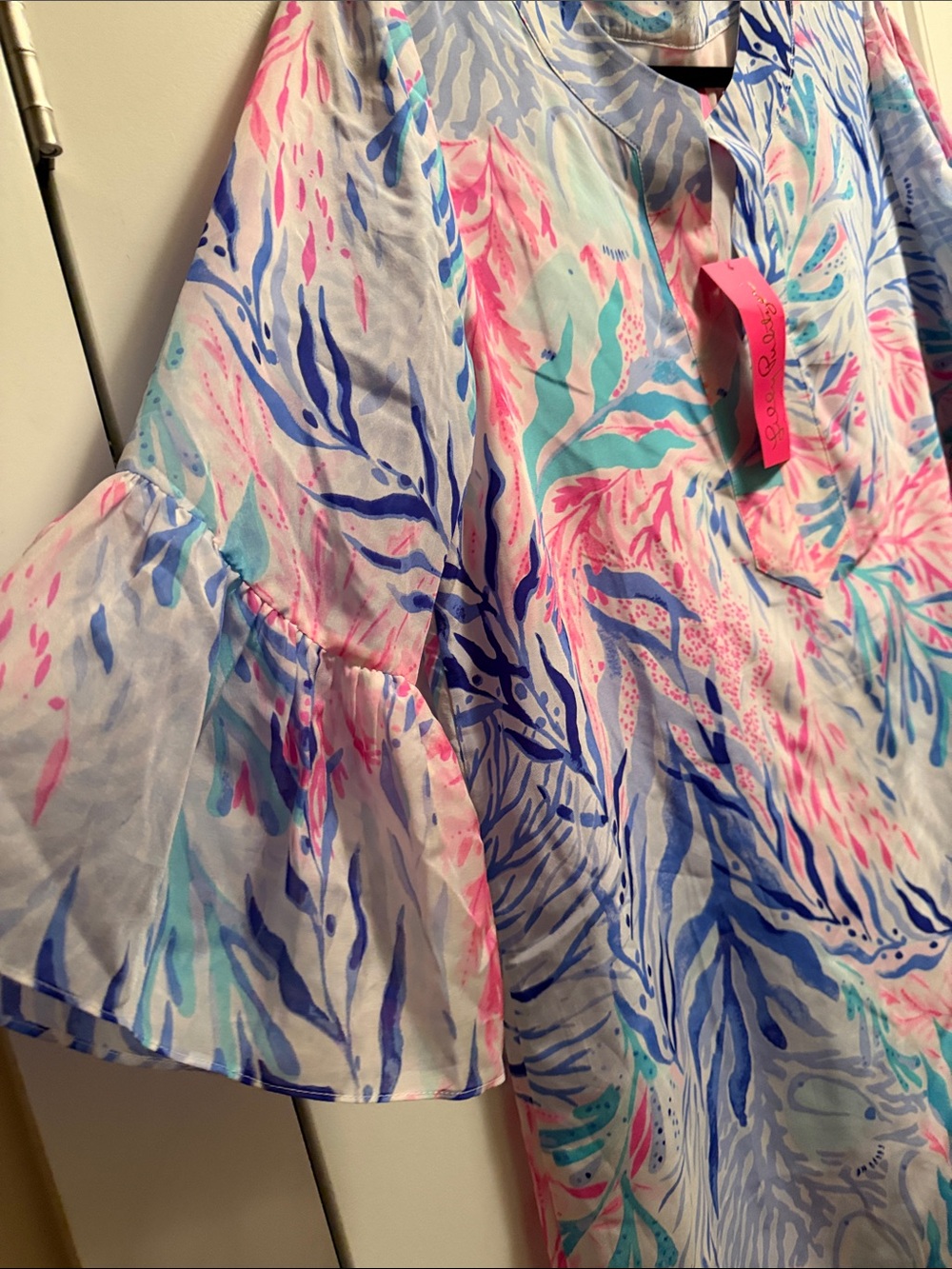 NWT Lilly Pulitzer Elenora Silk Dress - Picture 3 of 6